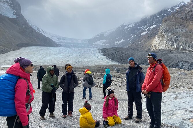 Guided Glacier Hike on The Athabasca with IceWalks - Meeting at Columbia Icefield Discovery Centre, then getting geared up