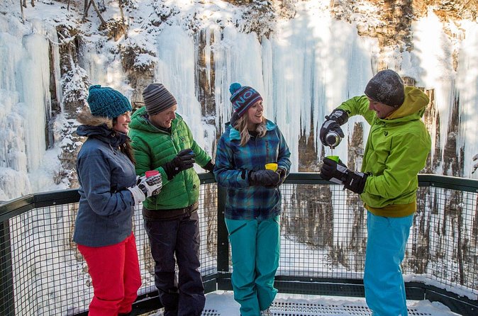 Half Day Marble and Johnston Canyon Ice Walk Combo Tour - Johnston Canyon Icewalk in Banff National Park: Frozen Waterfall Route