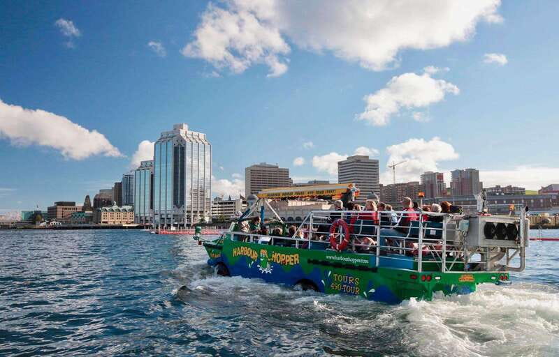 Halifax: Harbour Hopper City & Water Cruise in a Duck Boat - Halifax Waterfront: where the big splash and harbor action happen