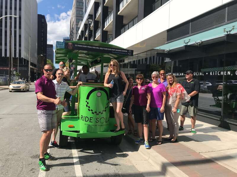 Halifax: Solar Waterfront Food/Drink Party Bike Experience - Stop 2: the midway pub stop with a 15% deal, plus a reality check