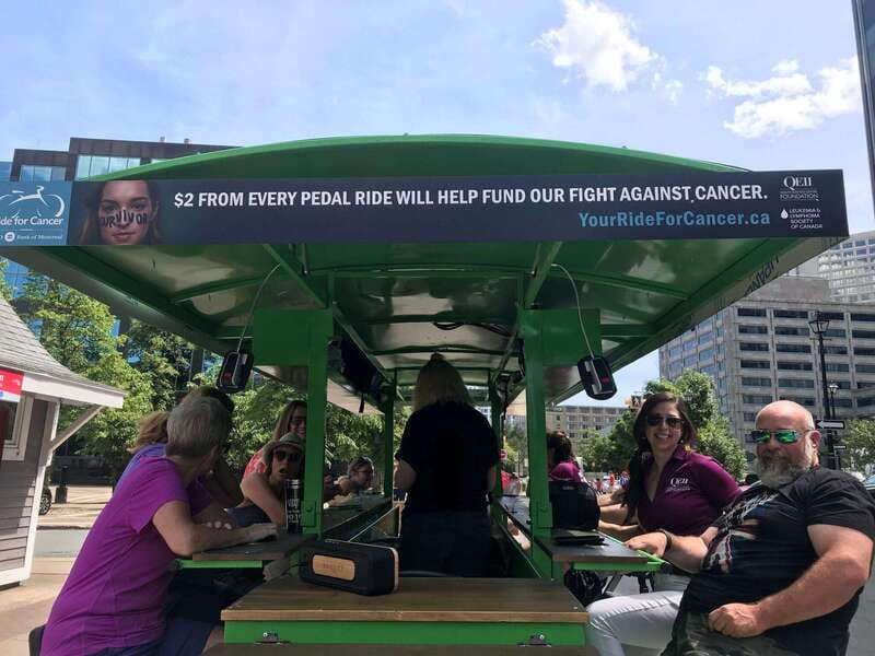 Halifax: Solar Waterfront Food/Drink Party Bike Experience - Value for $57: what you are really paying for