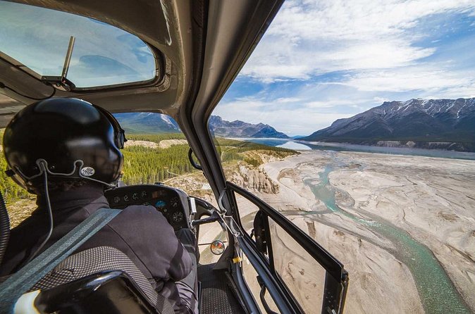 Helicopter Tour over the Canadian Rockies - The “6 Glaciers” moment: Cline Glacier to Hanging Glacier