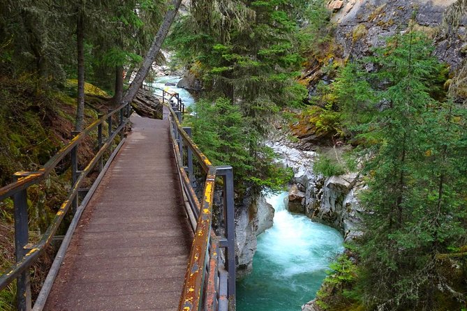 Hop-On and Hop-Off Banff Bus - The Lake Louise stop: time for the classic lake area