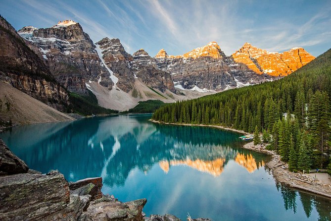Hop-On and Hop-Off Banff Bus - Moraine Lake by the lakeshore: the stop that feels worth it