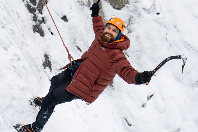 Ice Climbing Adventure in Banff: Beginner - Your guide’s roadmap: crampons, belaying, and controlled steep-ice moves