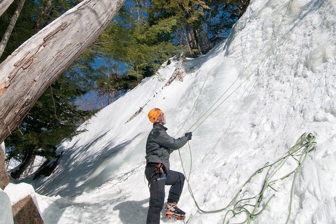 Ice Climbing Initiation in Mont-Tremblant - Guides who teach safety and keep the mood light