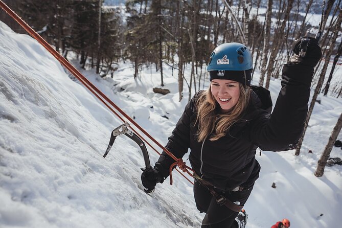 Ice Climbing Initiation in Mont-Tremblant - Before you go: ski boots, body fit, and age rules