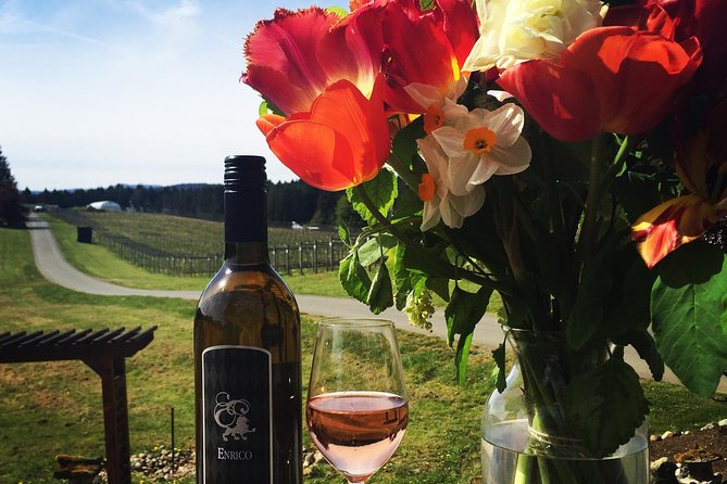 Indulge in a Wine & Food Tour - Cowichan Valley - Lunch and cider flight: the farm-to-table part that keeps people happy