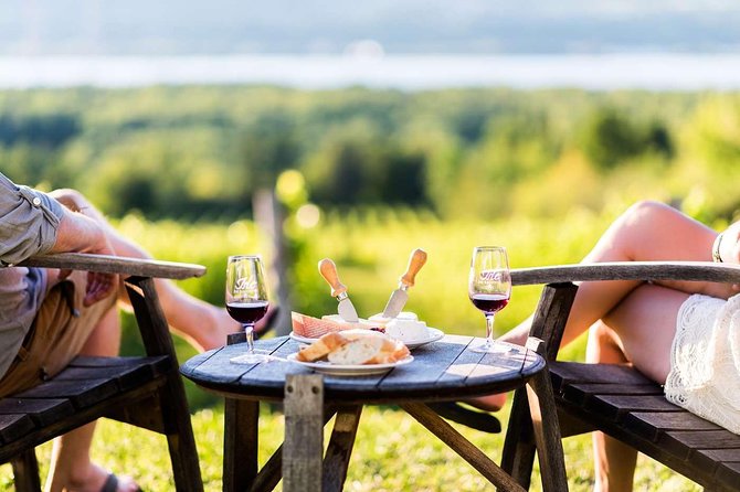Island of Orleans Taste and Drink Tour - Vignoble du Mitan vineyard tasting and Beaupré coast views