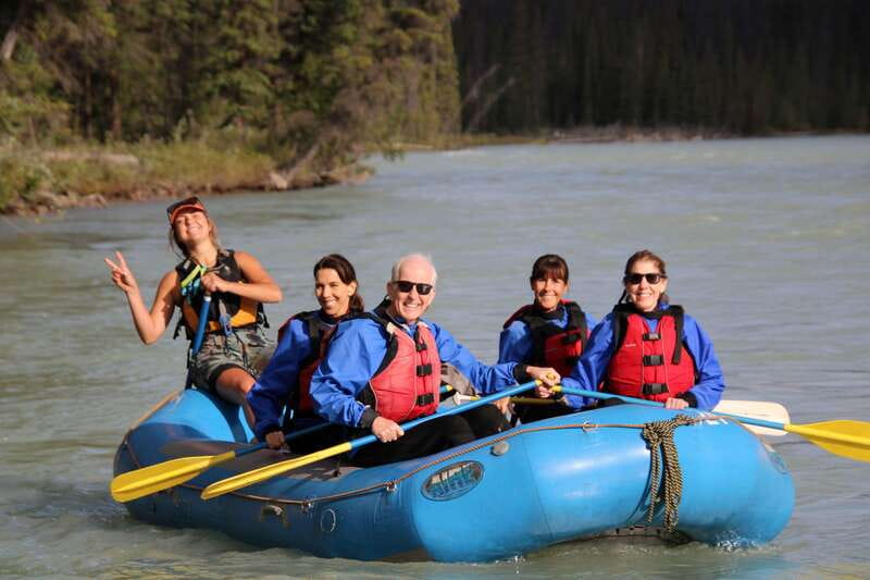 Jasper: Athabasca River Mile 5 Whitewater Rafting Tour - What the guide and the 8-person raft setup mean for your experience