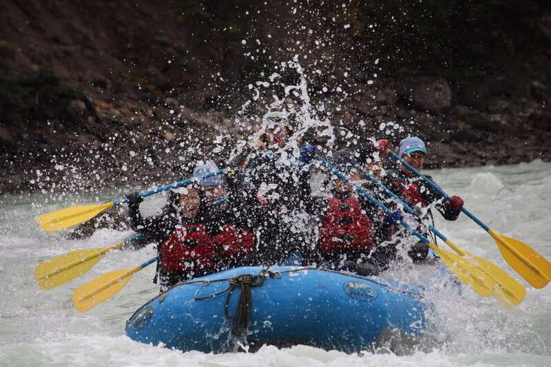 Jasper: Athabasca River Mile 5 Whitewater Rafting Tour - Old Fort Point and the drive back: the wrap-up is quick