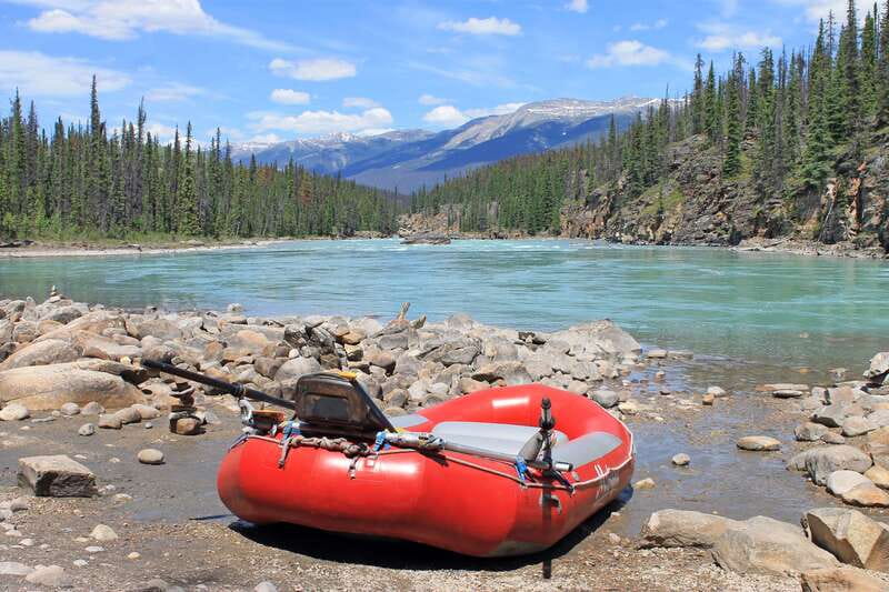 Jasper: Canyon Run Family Whitewater Rafting - Jasper Athabasca Canyon rafting, the part that feels like real adventure