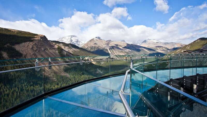 Jasper: Columbia Icefield Skywalk - Columbia Icefield Skywalk, the simple version