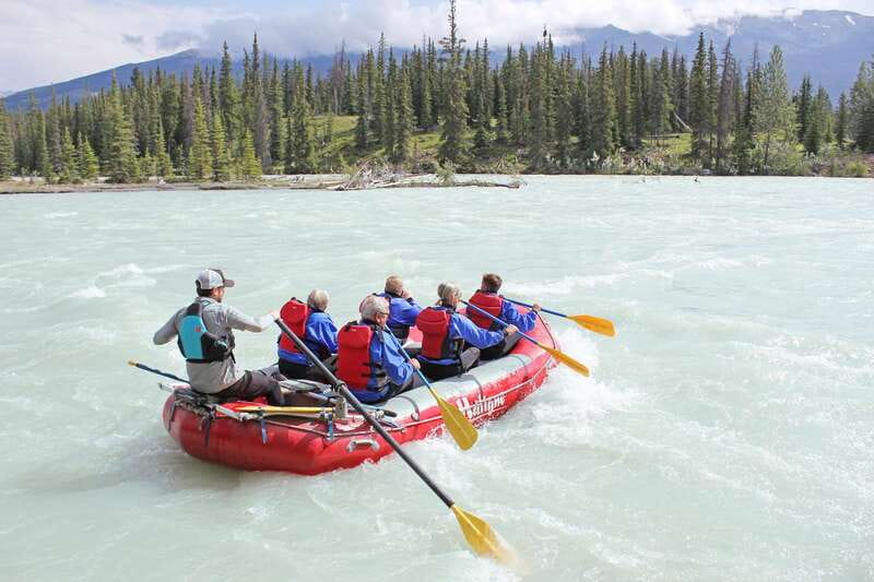 Jasper National Park Family Friendly Rafting Adventure - Jasper family rafting on the Athabasca, without the intimidation