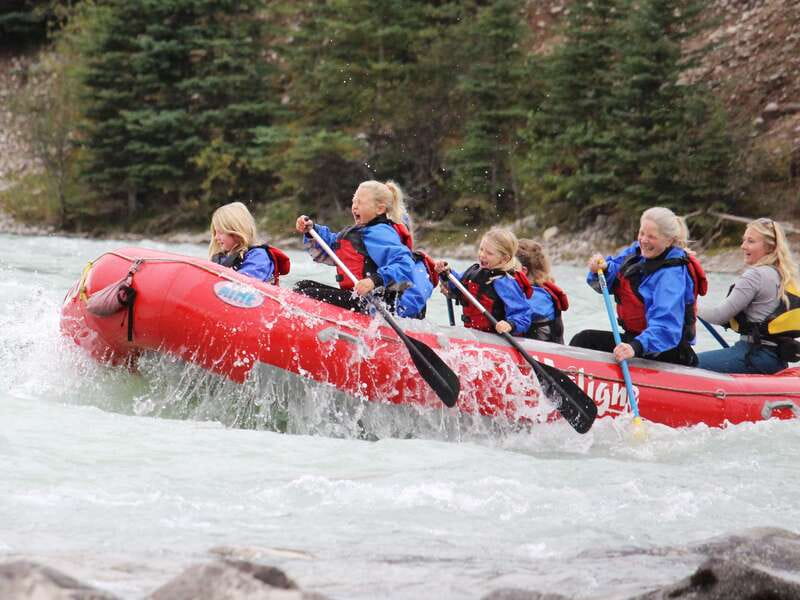 Jasper National Park Family Friendly Rafting Adventure - The gear setup that makes class-2 feel manageable