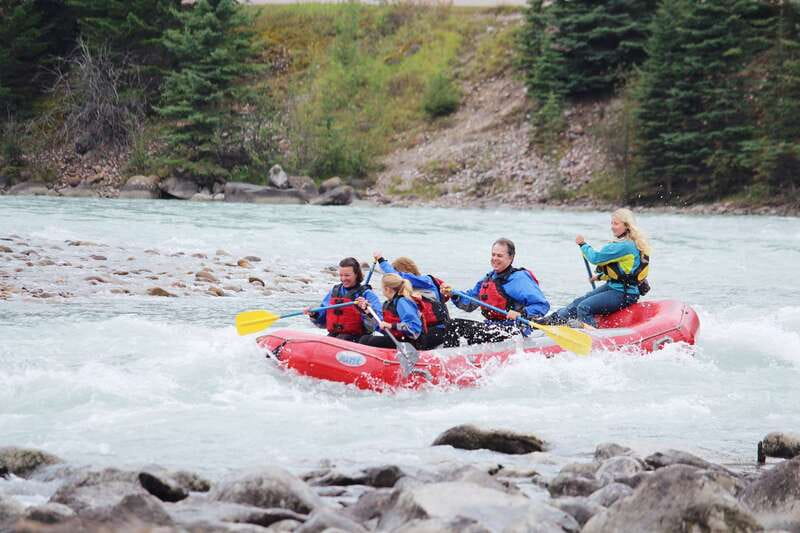 Jasper National Park Family Friendly Rafting Adventure - Raft size, group pairing, and what that means for kids