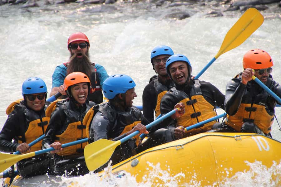 Jasper National Park: Sunwapta River White Water Rafting - The practice float that builds confidence before the rapids