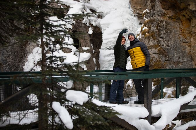 Johnston Canyon Frozen Waterfalls - Small Group Tour - Small-group comfort: why max 12 makes a difference on ice