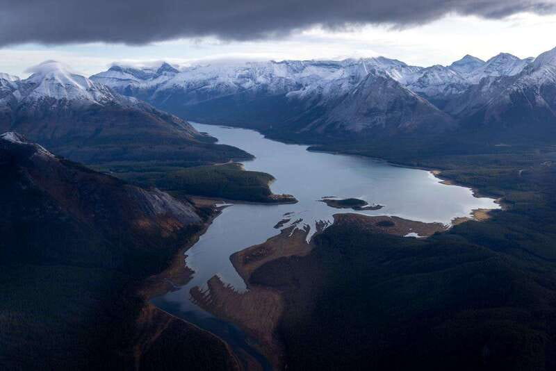 Kananaskis: 45 Minute "Sleeping Warrior" Helicopter Tour - Flying the route from Alpine Helicopters Inc.