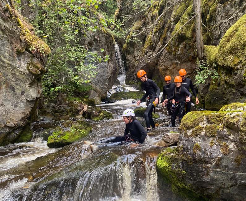 Kelowna: Adrenaline Canyoning Tour - Fitness and body requirements: who this is (and isn’t) for