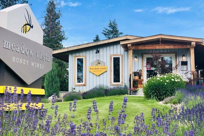 Kelowna Guided E-Bike Wine Tour with Tastings and Okanagan Lunch - Stop 2, Priest Creek Family Estate, a boutique-style break with whites, roses, and barrel-aged reds