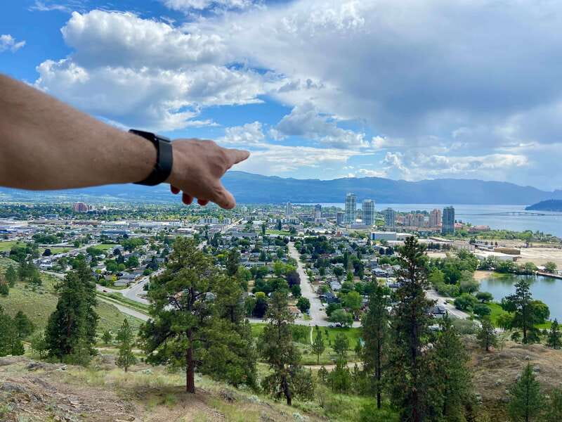 Kelowna: Okanagan Lake Guided E-Bike Tour with Picnic - Second Knox Mountain Park loop: the best photos usually come here