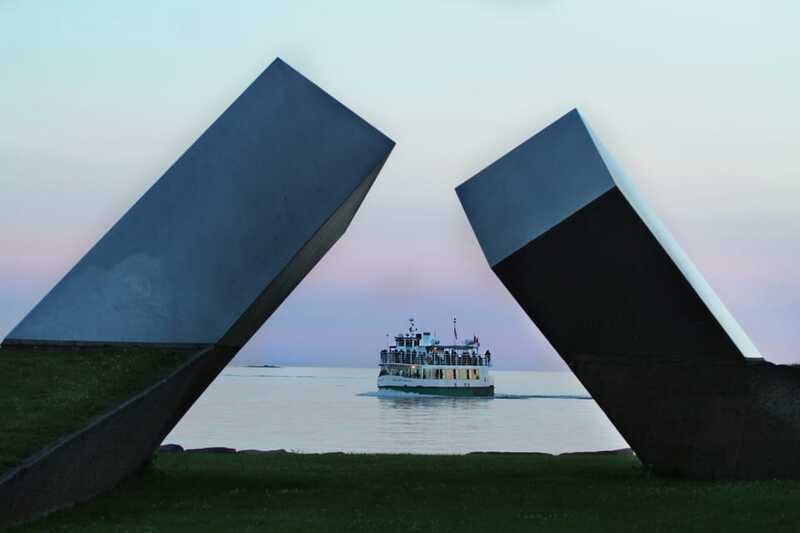 Kingston: Waterfront Discovery Cruise - The cruise route: from the confluence to open Lake Ontario