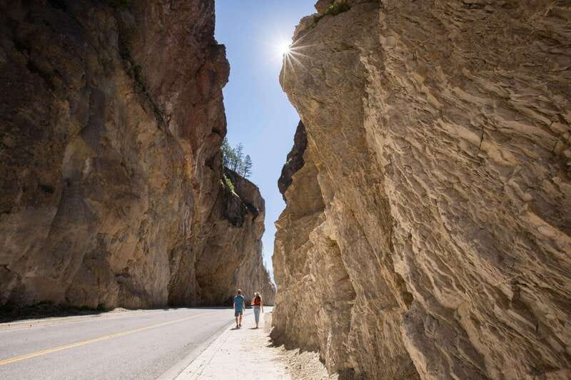 Kootenay: From Icy Mountain Rivers to Steamy Hot Springs - Marble Canyon: ice-caved views and wildfire aftermath