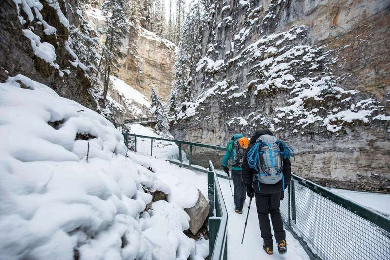 Lake Louise, Peyto Lake, Johnston Canyon & Icefields Parkway - Why this winter route works so well from Calgary, Canmore, or Banff