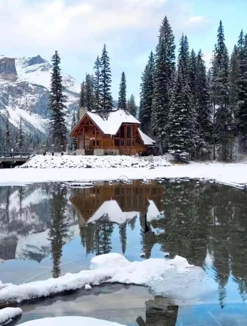 Louise Louise, Banff Gondola, Minnewanka & Emerald Lakes - Two Jack Lake: A Peaceful Walk With Mountain Backdrops