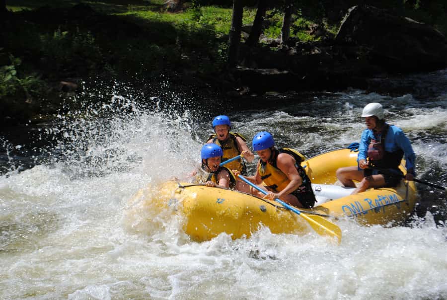 Mad Adventure rafting - The Start of the Run: 5 Minutes to the River, 5 km of Action