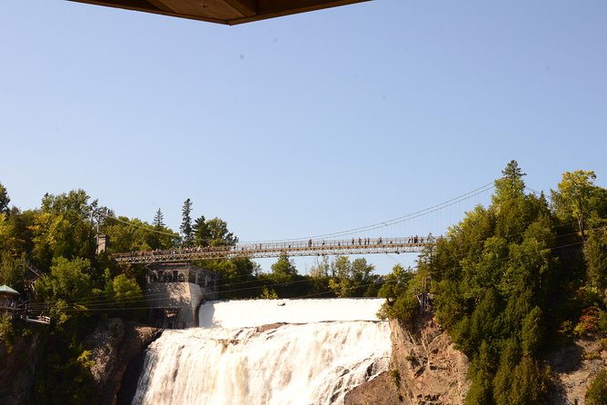 Magnificent Montmorency Falls E-Bike Tour - Montmorency Falls Arrival: Bike at the Base, Cable Car Up