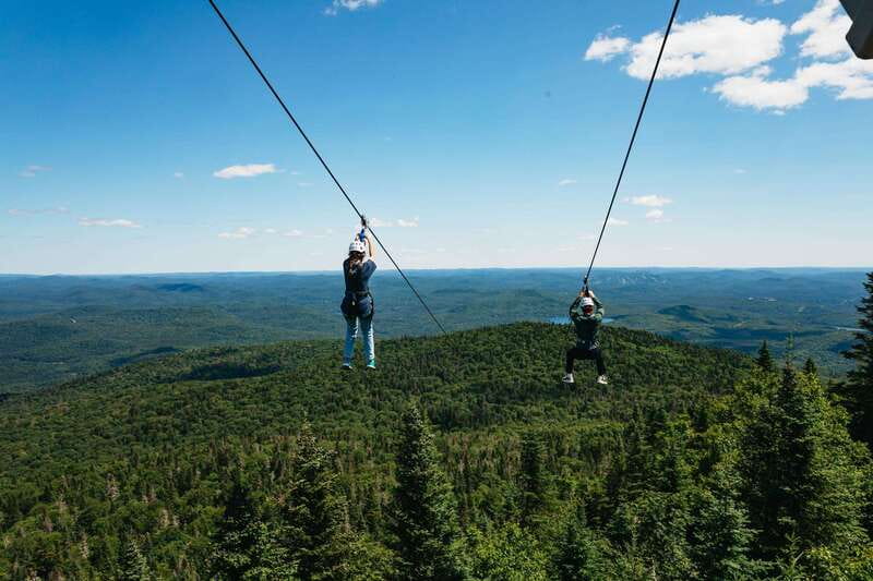 Mont Tremblant: Summit Zip-Lining Tour with 5 Zip Lines - From Sommet des Neiges to the first click of your harness
