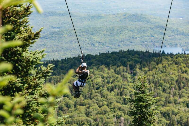 Mont Tremblant: Summit Zip-Lining Tour with 5 Zip Lines - When the weather turns: rain, timing, and keeping your day on track