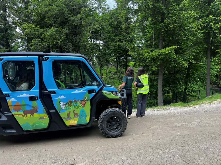 Montebello, QC: Parc Omega Guided Animal Feeding in an All-Terrain Vehicle - Price and value: is $156 per person worth it?