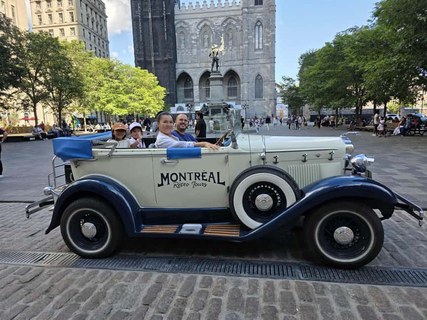 Montreal: An unforgettable guided tour in a vintage 1930s convertible car - Price and Value: Why $69 Makes Sense for This Kind of Tour