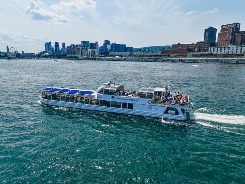 Montreal: Bateau-Mouche Cruise with A La Carte Dinner Option - Quai Jacques-Cartier Check-In, and the Start of Your River Night