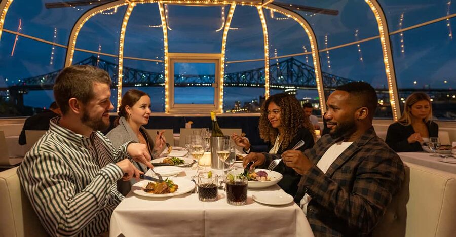 Montreal: Bateau-Mouche Cruise with A La Carte Dinner Option - The À La Carte Dinner Option, Up to Six Courses, Paid On Board