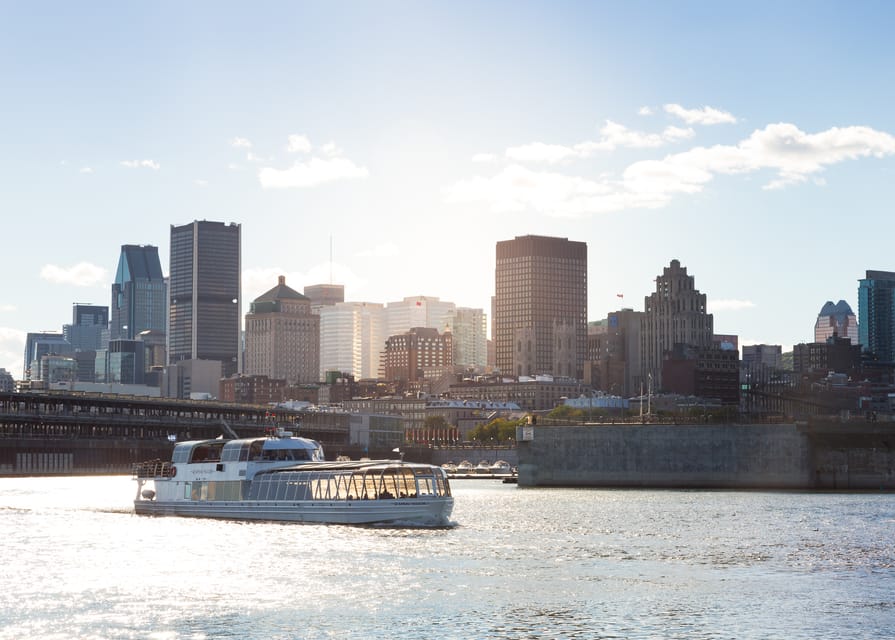Montreal: Bateau-Mouche Cruise with A La Carte Dinner Option - Weather and What to Pack for a Rain or Shine Cruise