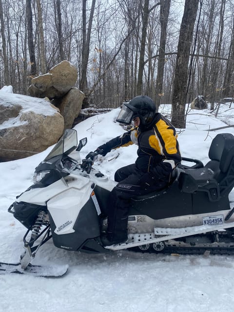Montreal: Canadian Forest Guided Tour by Snowmobile - What Weather Changes Can Do to Your Day