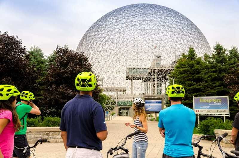 Montreal: City Architecture Guided Bike Tour - From Industrial Waterways Toward Modern Design Around Habitat 67