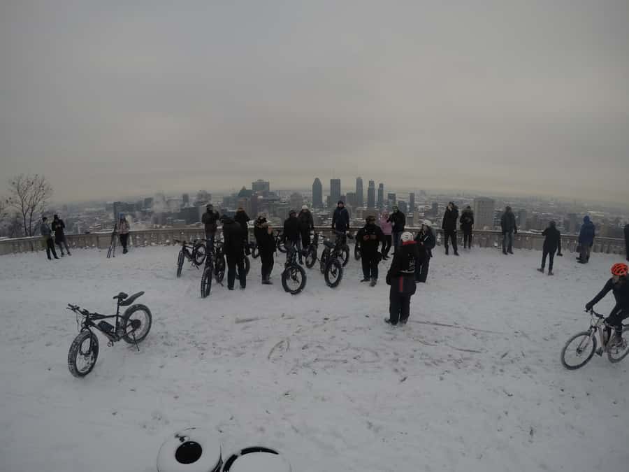 Montréal: Electric Fat Tire Bike Ride on Mount Royal - Why Mount Royal on a fat eBike beats a winter stroll