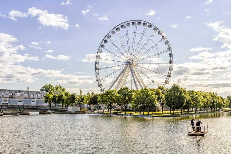 Montreal: La Grande Roue de Montréal Entry Ticket - The View: Old Port, Downtown, Mont-Royal, and the Saint Lawrence River