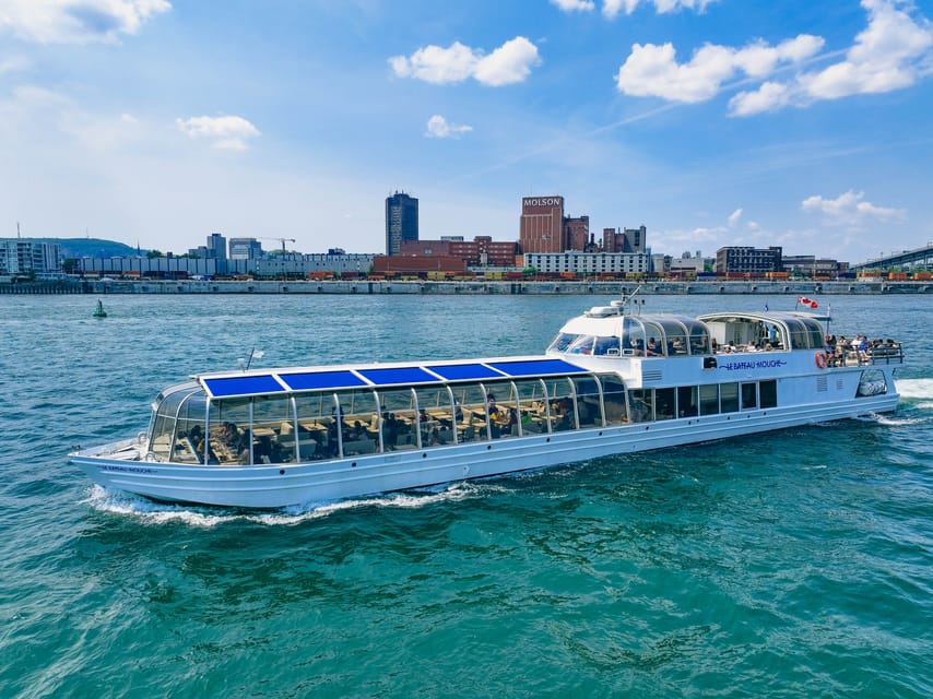 Montreal: Le Bateau-Mouche St. Lawrence Sightseeing Cruise - Boat Comfort on Le Bateau-Mouche: Enclosed Decks, Open Air Views