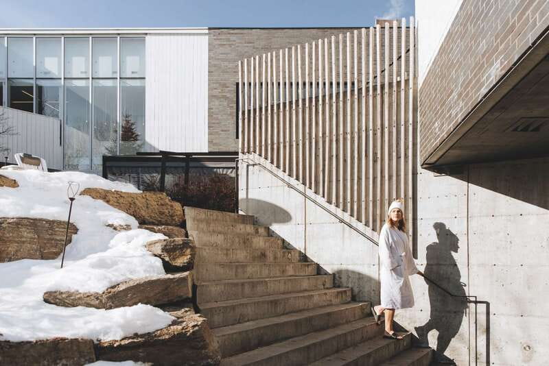 Montreal: Nordic Spa Thermal Experience - Saunas, steam, Nordic baths, waterfalls, and the fireplace comfort zone