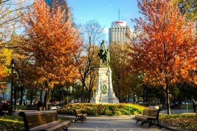 Montreal : Old Montreal Walking Tour With A Guide - Cours Le Royer and Jacques Cartier Place, turning architecture into city logic