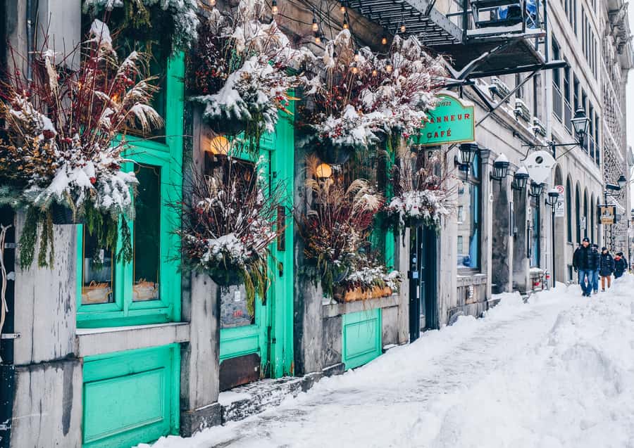 Montreal: Old Montreal Wintertime Express Walking Tour - Place dArmes and Notre-Dame Basilica area: winter photo stops that make sense