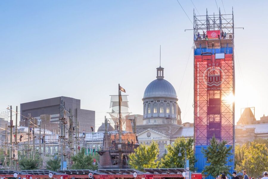 Montreal Old Port: Urban Zipline Ticket - The 15-Minute Zipline Experience Over the Lagoon