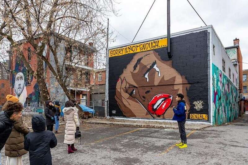 Montreal: The Original Locally Owned Street Art Walking Tour - Saint-Laurent Boulevard murals: street art that ranges from tiny to massive