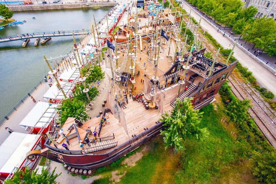 Montreal: Voiles En Voiles Aerial Park Admission Ticket - Key things to know before you go